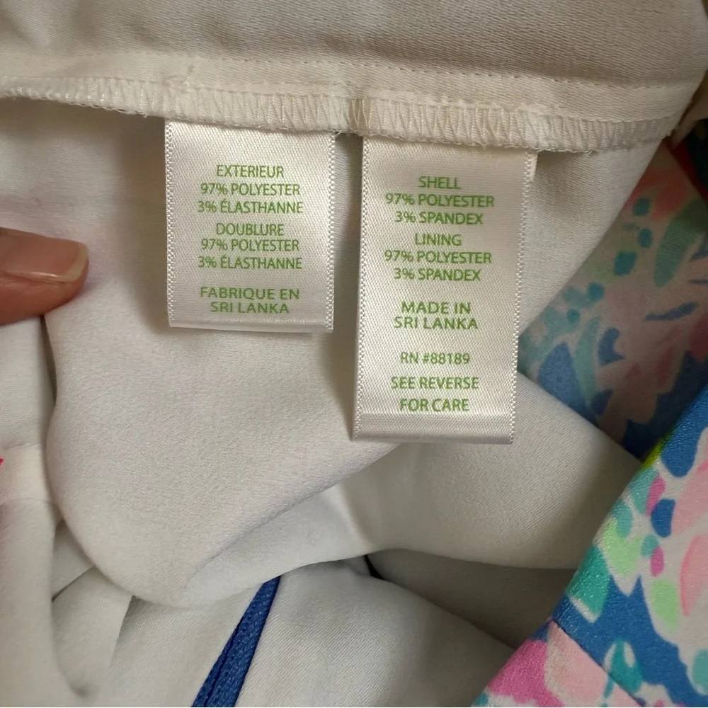 Lilly Pulitzer Jonas Skort Floral Dream Team Print Hampton Vacation Beach - Picture 10 of 10